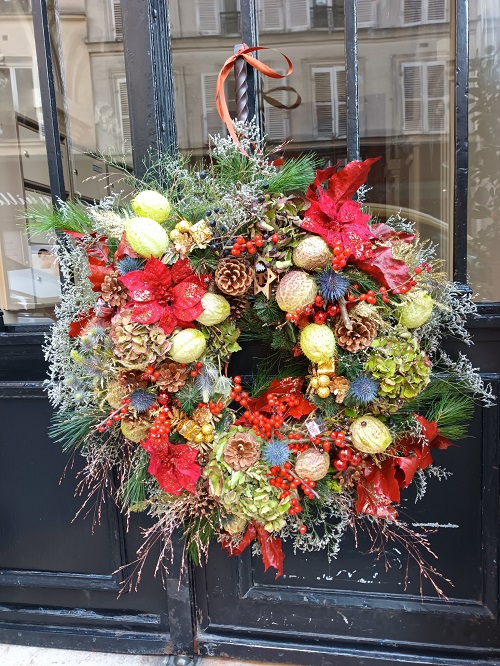 Plateau présentation rond - Noël - Art floral et décoration